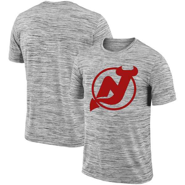 New Jersey Devils 2018 Heathered Black Sideline Legend Velocity Travel Performance T-Shirt,We sell and wholesale New Jersey Devils 2018 Heathered Black Sideline Legend Velocity Travel Performance T-Shirt on line form chian!